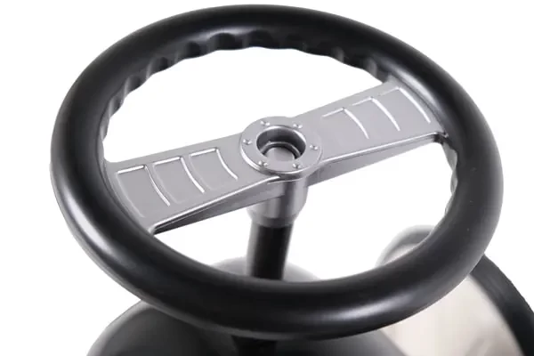 Komfortabler Lenker, Räder lenken mit