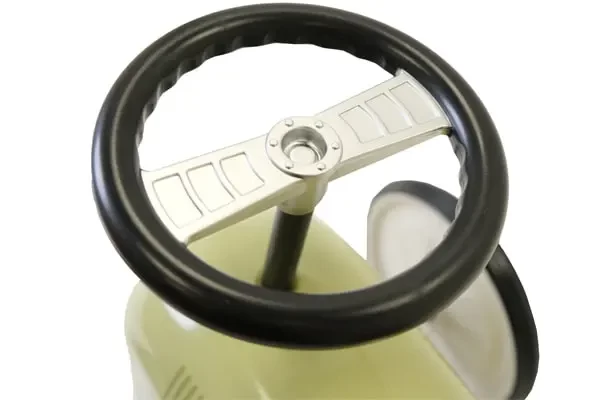 Komfortabler Lenker, Räder lenken mit