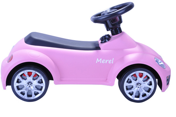 An welche Stellen sollen die 2 Namenssticker geklebt werden?