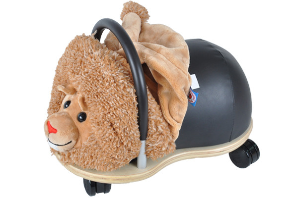 Der kuschlige Plüschbezug ist abnehmbar