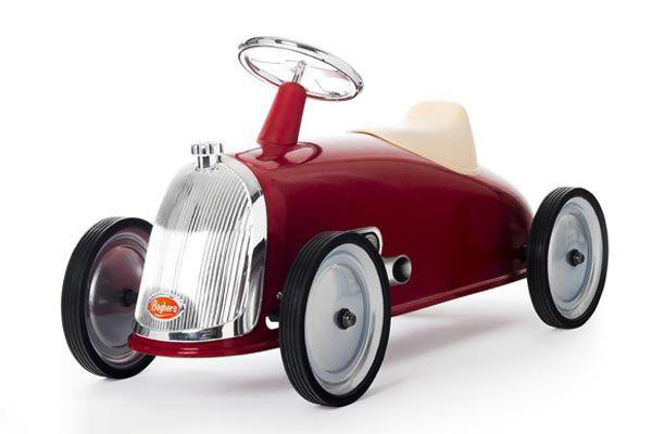 Baghera XL Rider Red mit Vintage Chrom Kühlergrill.