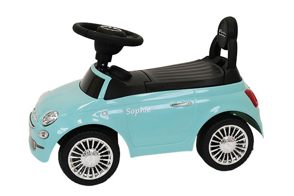 Optional: weißer Namensaufkleber