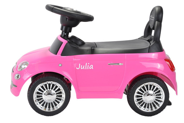 Optional: Sticker mit Wunschname.