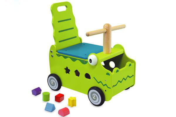  I'm Toy Lauflernwagen Krokodil.