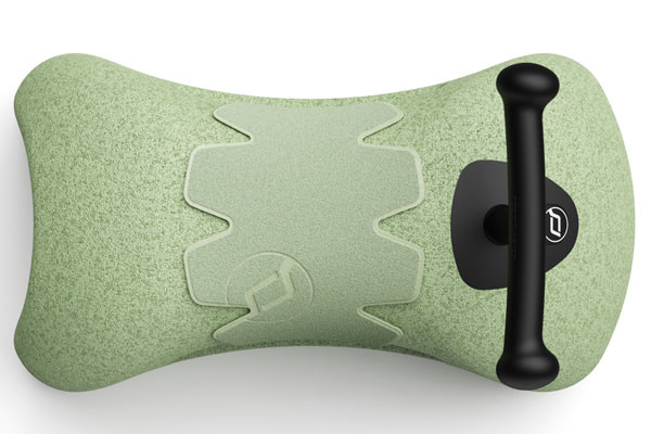 Mit weichem, abnehmbarem Sitzkissen