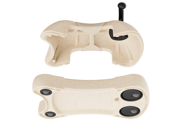 Drehen Sie die Grundplatte um und verwandeln Sie sie in ein Rutschauto