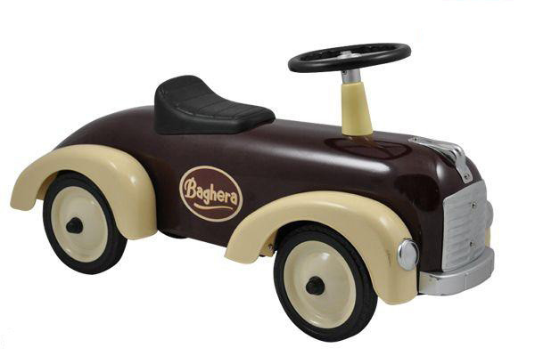 Baghera Chocolat Speedster Rutschauto in Schoko Braun.