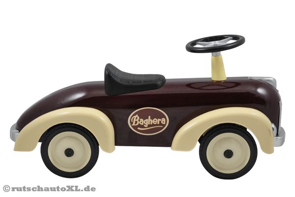 Seitenansicht des Baghera Metall Rutschautos.