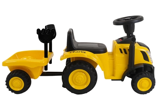 Für den CAT Traktor mit Anhänger