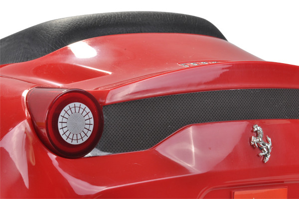 Ferrari Logo hinten auf dem Auto