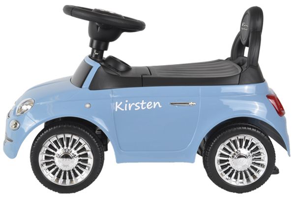 Optional: Sticker mit Wunschname.