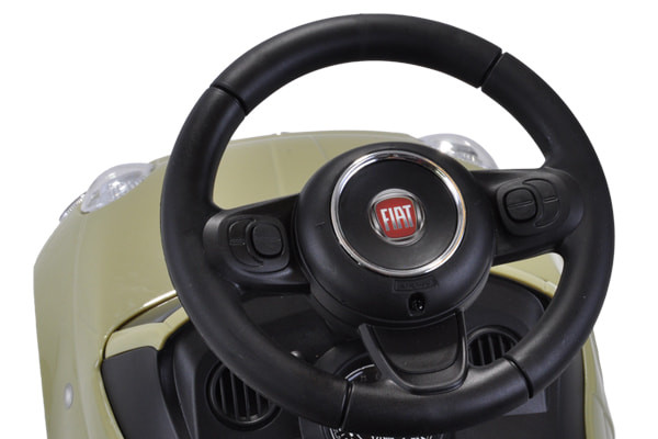 Funktionierendes Lenkrad mit Hupe