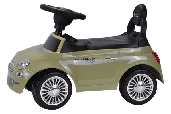 Optional: schwarzer Namensaufkleber