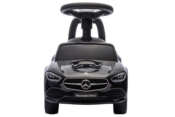 Schickes schwarzes Rutschauto