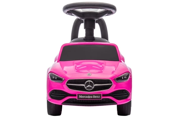 Schickes rosa Rutschauto