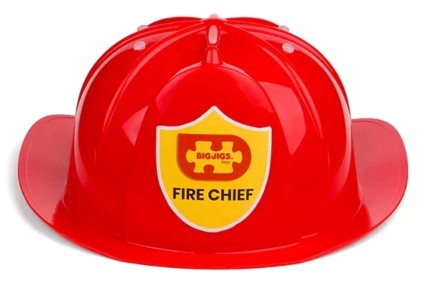 Mit 'Fire chief' Aufkleber