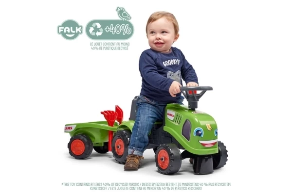 Aus 40% recyceltem Material hergestellt