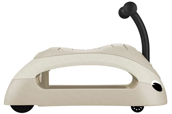 Hergestellt aus 100 % recyceltem Kunststoff und biologisch abbaubarem Weizenstroh