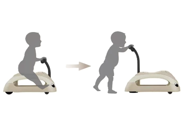 Von „Ride-on“ zu „Walker“