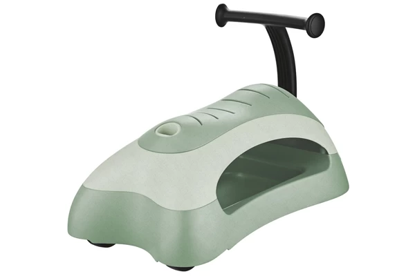 In schönem Grün ausgeführt