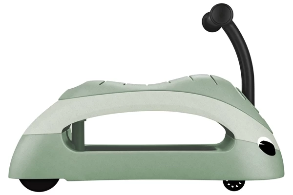 Hergestellt aus 100 % recyceltem Kunststoff und biologisch abbaubarem Weizenstroh