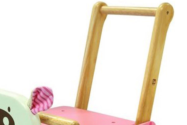 Druckstange aus Holz.