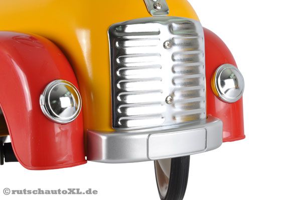 Retro Detail: der Kühlergrill.