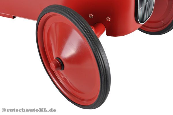 Reifen mit Gummierung, für drinnen und draußen.