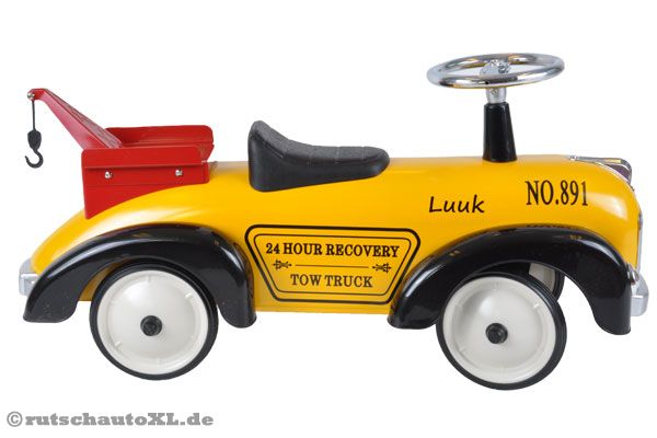 An welcher Stelle soll der eigene Name stehen?