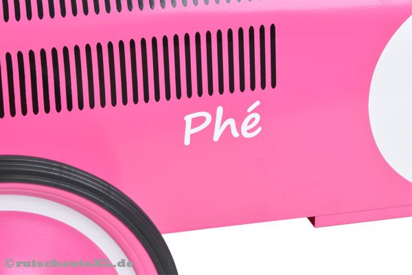 Weißes Stickerset passend zum Marilyn Retro Roller.