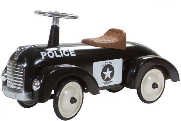 Polizeiauto im angesagten Retro Stil.