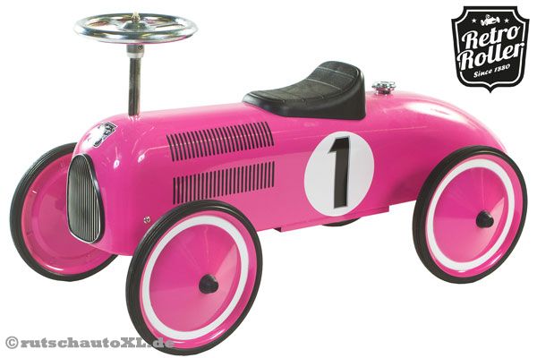 Der Retro Roller Marilyn eignet sich bereits für Kinder ab 1 Jahr.