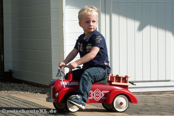 Geeignet für kleine Feuerwehrmänner ab 1 Jahr.