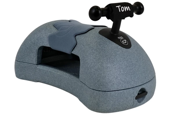 Einfach mit Klettverschluss zu befestigen