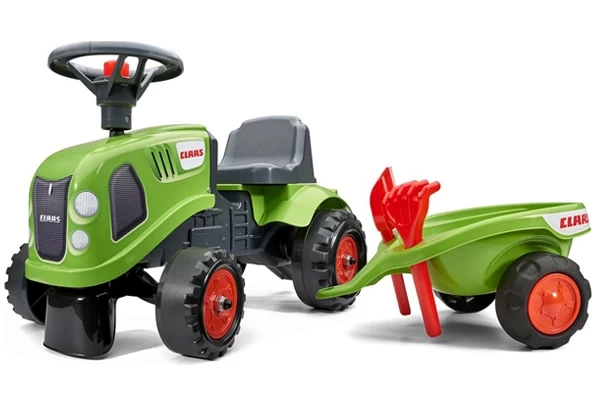 Rutschauto Claas Traktor mit Anhänger