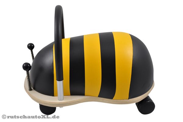 Seitenansicht dieser lustigen Biene.