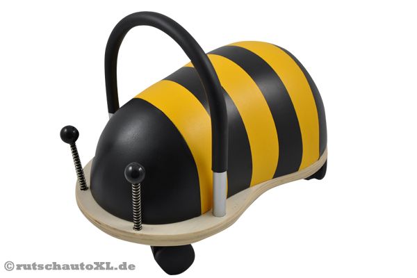 Mit Gelb Schwarzen Streifen und Fühlern.