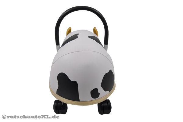 Die Wheelybug Kuh ist weich und bequem.