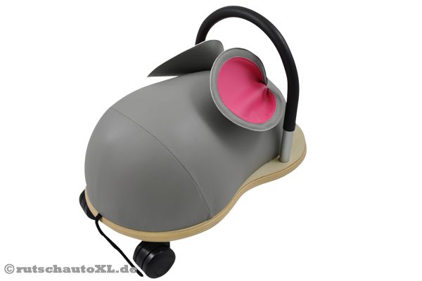 Der weiche Vinyl Bezug lädt zum Aufsteigen ein.