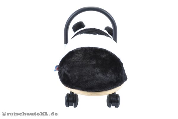 Das kuschelige Panda Fell kann gewaschen werden.