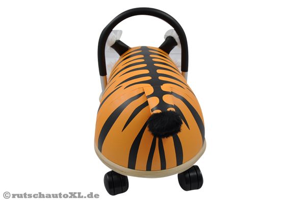 Ein echter Tiger hat auch einen Schwanz.