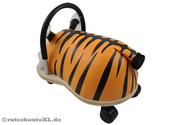 Der Wheelybug ist mit 4 Schwenkrädern (360) ausgestattet.